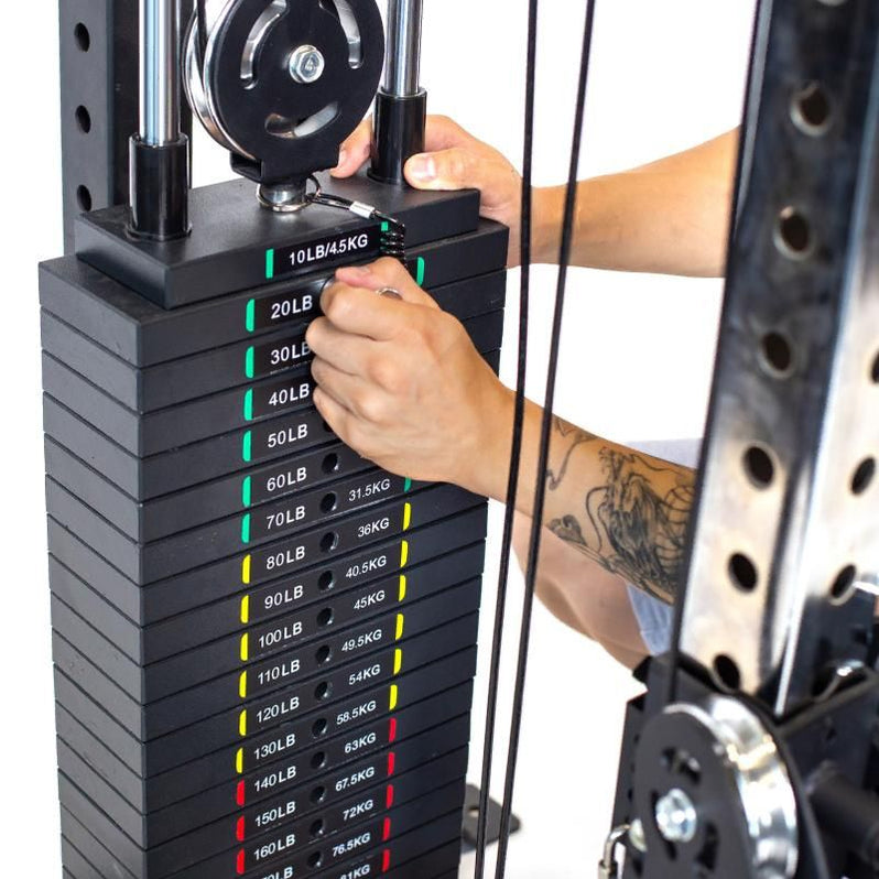 Bells of Steel Cable Tower with Weight Stack 2.0 — Strength Warehouse USA