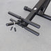 Best Fitness Upper and Lower Ab Bench BFAB20 - leg holder attachment detail