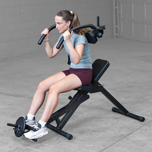 Best Fitness Upper and Lower Ab Bench BFAB20 - sit up demonstration