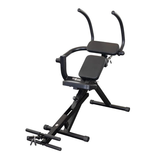 Best Fitness Upper and Lower Ab Bench BFAB20 - three quarter angled view
