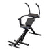 Best Fitness Upper and Lower Ab Bench BFAB20 - three quarter angled view