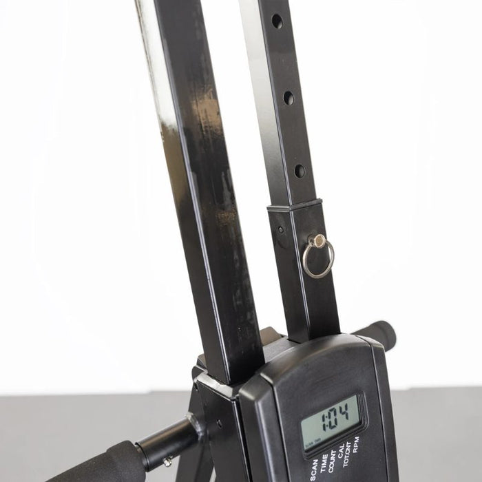 Best Fitness Mountain Climber BFMC10 - adjustment rail and pin detail