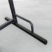 Best Fitness Vertical Knee Raise Dip Pull Up Station BFVK10 - base stabilizer push up bar closeup