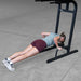 Best Fitness Vertical Knee Raise Dip Pull Up Station BFVK10 - pushup using lower bars
