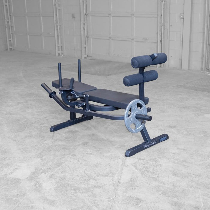 Body-Solid Ab Crunch Machine front weights