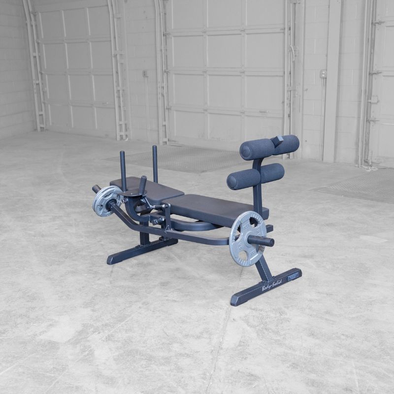 Body-Solid GAB100 Ab Crunch Machine Black Frame — Strength