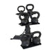 Body-Solid Compact Kettlebell Rack GDKR50 with cast iron kettlebells