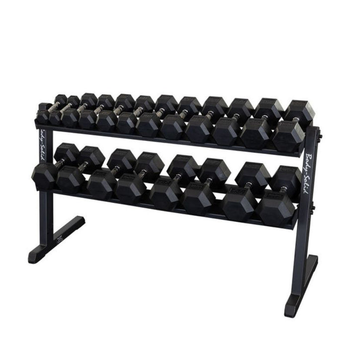 Body-Solid GDR60UP Dumbbell Rack Upright Black Frame