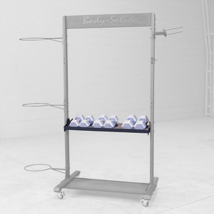 Body-Solid Dumbbell Tray for GAR250 GARDB Dumbbell Rack Attachment