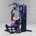 Body-Solid F500/F500B Fusion 500 Modular Single Stack Gym chest press exercise