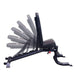 Body-Solid Flat Incline Decline Bench GFID100 adjustable positions