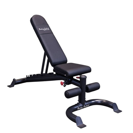 Body-Solid Flat Incline Decline Bench GFID100 Black Frame