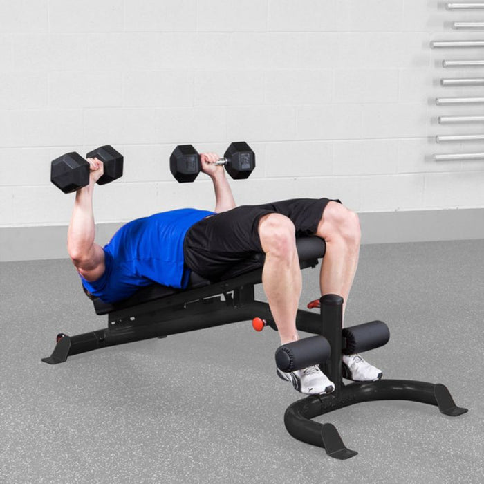 Body-Solid Flat Incline Decline Bench GFID100 flat bench press