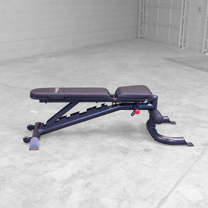 Body-Solid Flat Incline Decline Bench GFID100 flat position