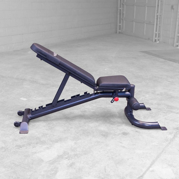 Body-Solid Flat Incline Decline Bench GFID100 incline position
