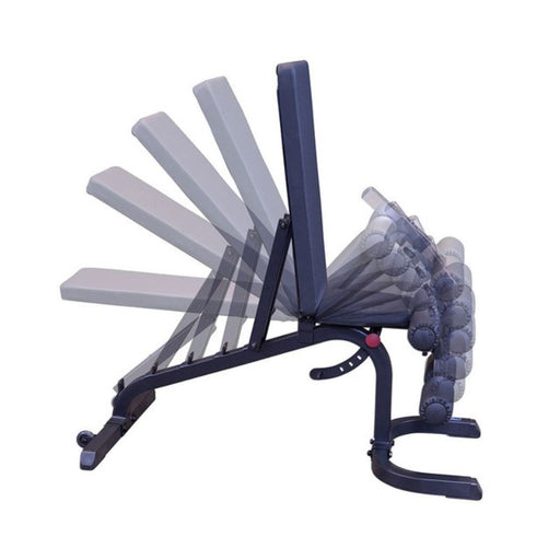 Body-Solid Flat Incline Decline Bench GFID31 multiple positions
