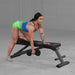 Body-Solid Folding Multi-Bench GFID225 one arm row