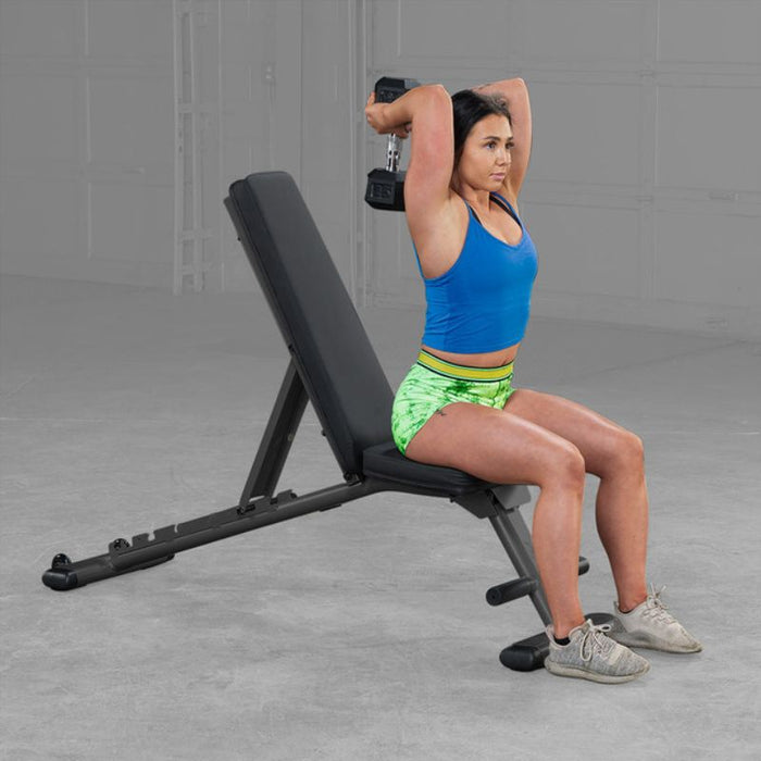 Body-Solid Folding Multi-Bench GFID225 seated tricep extension