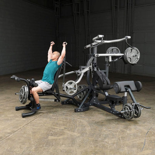 Body-Solid Free Weight Leverage Gym SBL460 Full System Workout