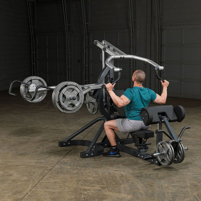 Body-Solid Free Weight Leverage Gym SBL460 Lat Pulldown Station