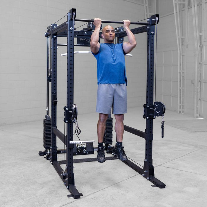Body-Solid Functional Trainer Attachment SPRFTS assisted pull up training