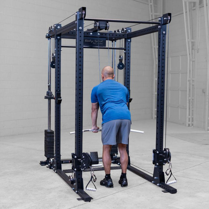 Body-Solid Functional Trainer Attachment SPRFTS rear barbell row exercise