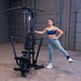 Body-Solid G1S/G1B Single Stack Home Gym standing hip abduction exercise
