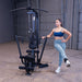 Body-Solid G1S/G1B Single Stack Home Gym standing hip adduction exercise
