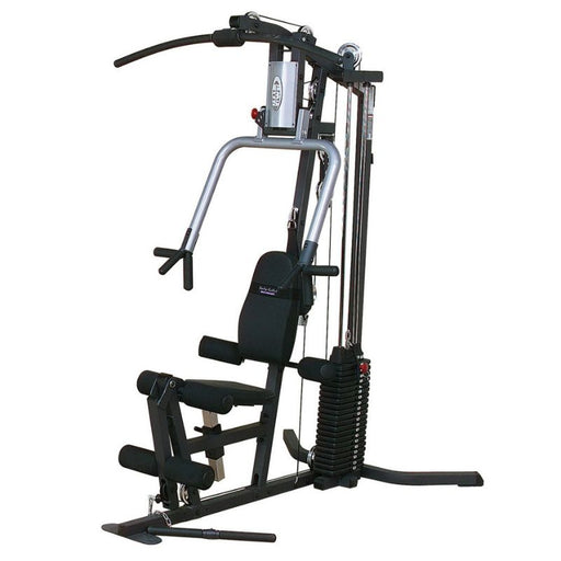 Body-Solid G3S/G3B Selectorized Single Stack Home Gym full view with attachments