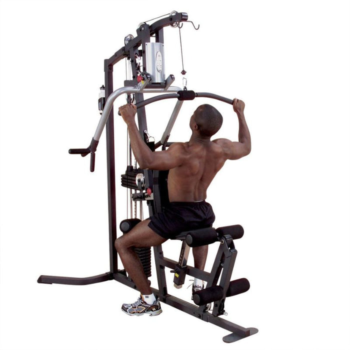 Body-Solid G3S/G3B Selectorized Single Stack Home Gym lat pulldown exercise