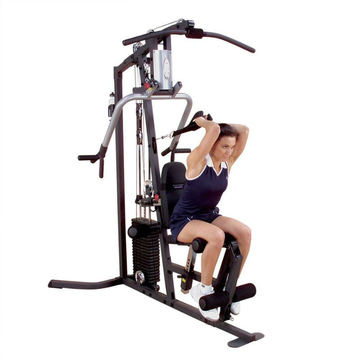 Body-Solid G3S/G3B Selectorized Single Stack Home Gym seated triceps extension