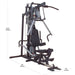 Body-Solid G6BR/G6B Single Stack Home Gym dimension layout diagram