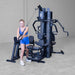 Body-Solid G9S/G9B Multi-Stack Home Gym System cable woodchop training