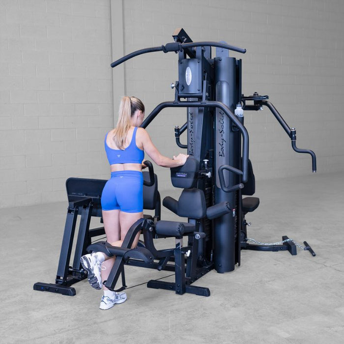 Body-Solid G9S/G9B Multi-Stack Home Gym System knee raise ab exercise