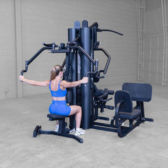 Body-Solid G9S/G9B Multi-Stack Home Gym System seated pec deck fly