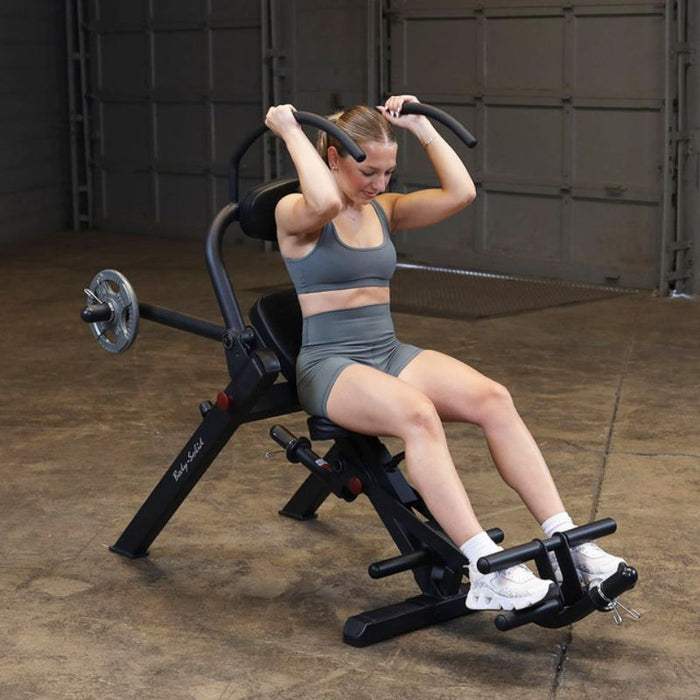 Body-Solid Semi-Recumbent Ab Bench GAB300