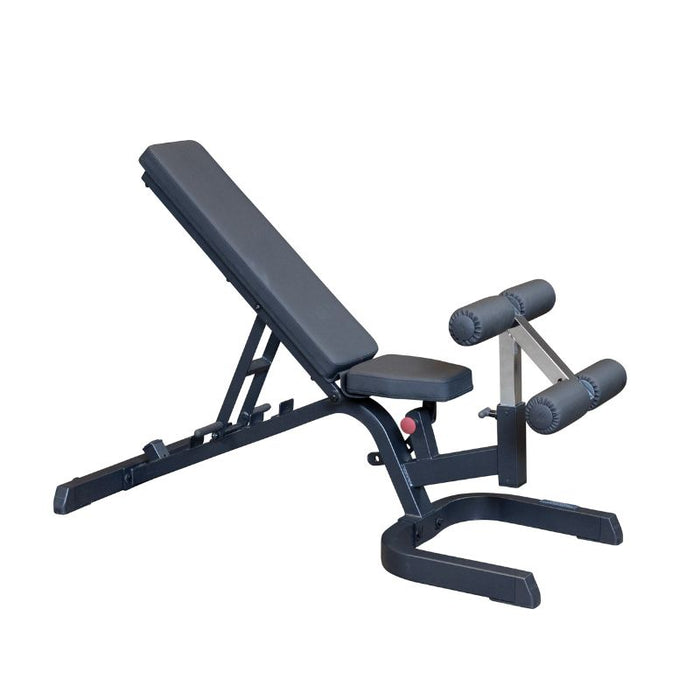 Body-Solid GFID71B Adjustable FID Bench with Leg Hold Down - Black Frame