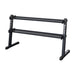 Body-Solid GKR60 2-Tier Kettlebell Storage Rack Black Frame