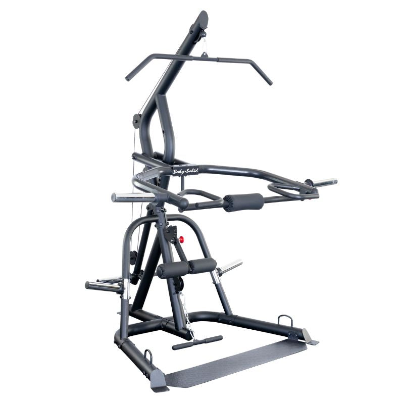 Body-Solid GLGS100B Corner Leverage Gym - Black Frame