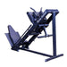 Body-Solid GLPH1100B Leg Press Hack Squat Combo Machine - Black Frame - Side Angled View from Back