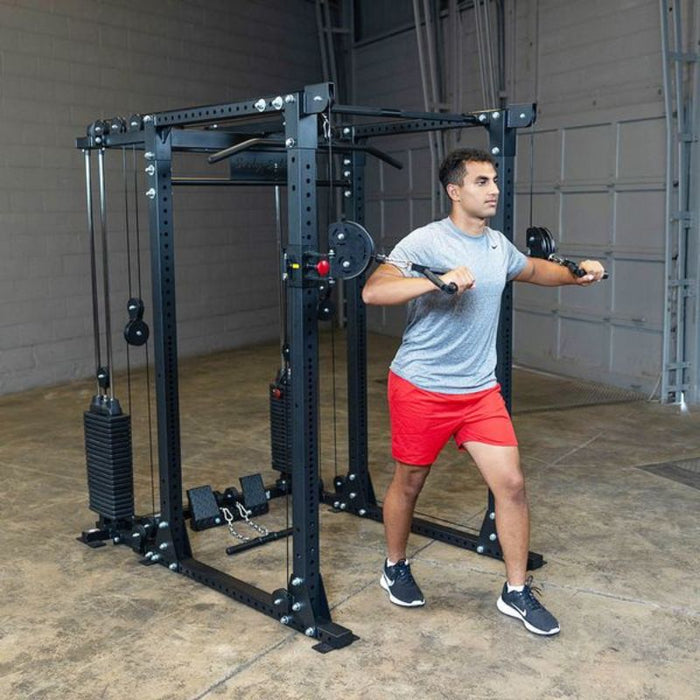 Body-Solid GPR400 Power Rack with Functional Trainer Package