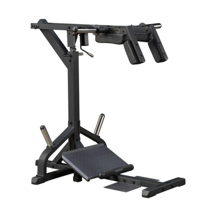 Body-Solid GSCL360 Black Leverage Squat Machine Black Frame