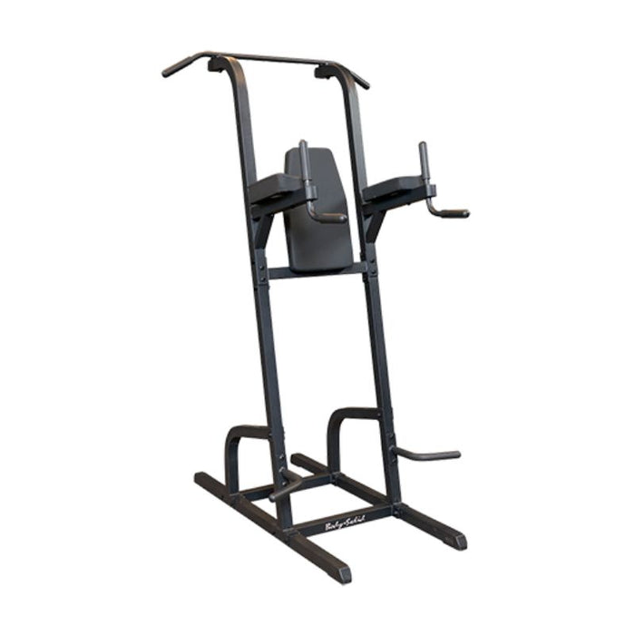Body-Solid Deluxe Vertical Knee Raise GVKR82B Black Frame