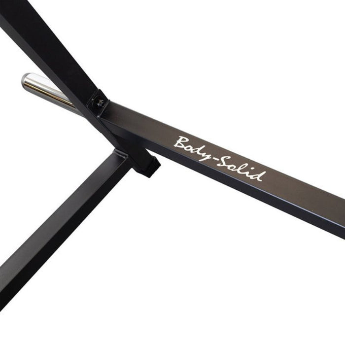 Body-Solid Multi Press Rack GPR370B Black Frame logo view