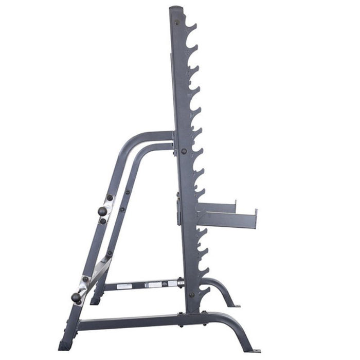 Body-Solid Multi Press Rack GPR370B Black Frame side view
