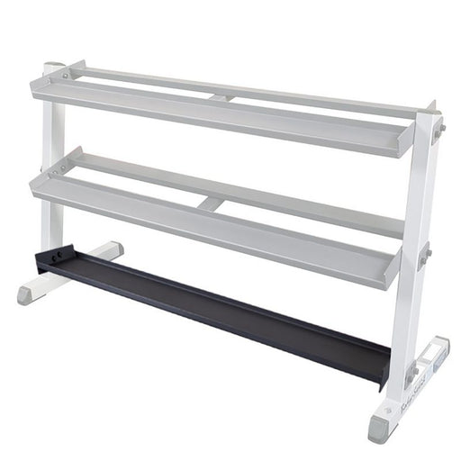 Body-Solid Optional Kettlebell Shelf GKRT6 attached to rack