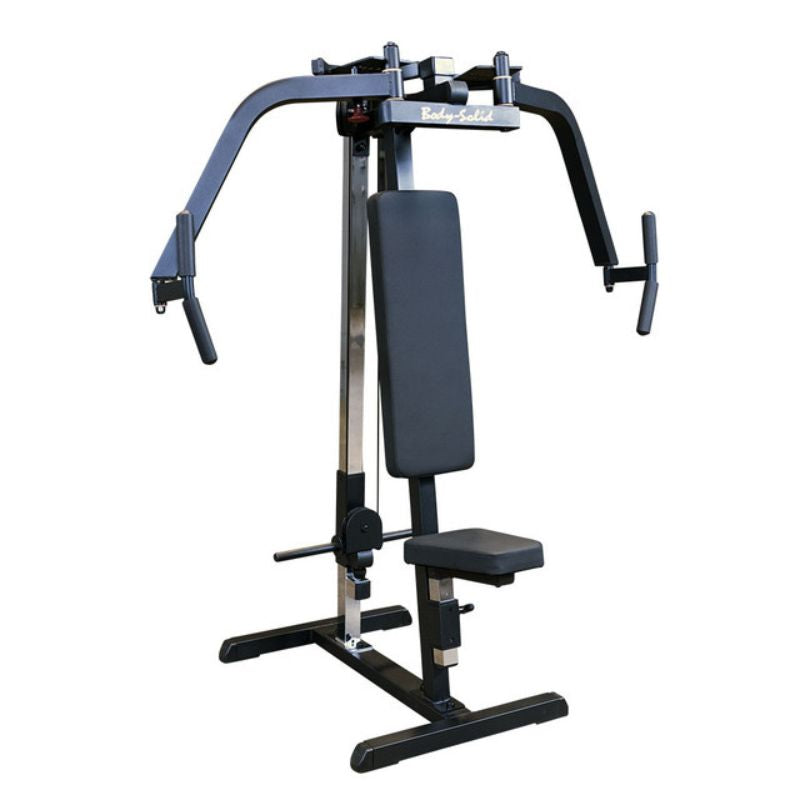 Body-Solid GPM65 Plate Loaded Pec Deck - Black Frame — Strength
