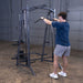 Body-Solid Powerline Lat Attachment PLT200 Rear View Lat Pulldown Training