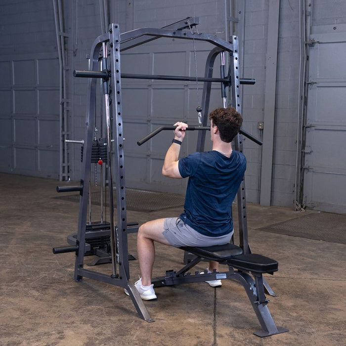 Body-Solid Powerline Lat Attachment PLT200 Seated Low Row Workout