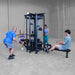 Body-Solid Pro Clubline 4-Stack Jungle Gym SJG100 multi station view